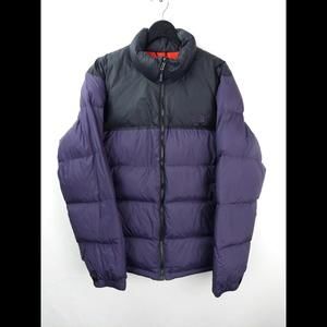 [SOLD] THE NORTH FACE Nuptse 2 Down Jacket Coat Sz XL Black / Purple / Orange